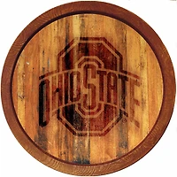 Ohio State Buckeyes 21'' x 21'' Faux Barrel Top Sign