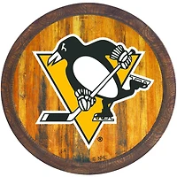 Pittsburgh Penguins 21'' x 21'' Color Logo Faux Barrel Top Sign