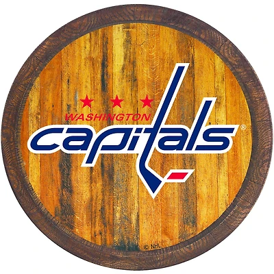 Washington Capitals 21'' x 21'' Color Logo Faux Barrel Top Sign
