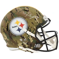 Ben Roethlisberger Pittsburgh Steelers Autographed Riddell Camo Alternate Speed Replica Helmet