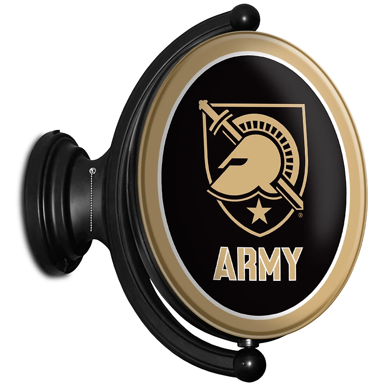Army Black Knights 23'' x 21'' Illuminated Rotating Wall Sign
