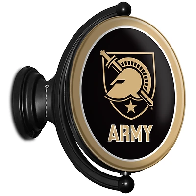 Army Black Knights 23'' x 21'' Illuminated Rotating Wall Sign