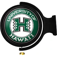 Hawaii Warriors 23'' x 21'' Team Illuminated Rotating Wall Sign