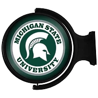 Michigan State Spartans 23'' x 21'' Team Illuminated Rotating Wall Sign