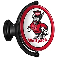NC State Wolfpack 23'' x 21'' Mascot Illuminated Rotating Wall Sign