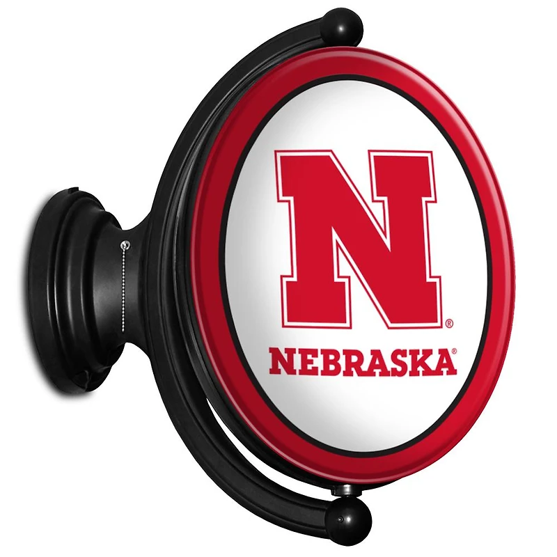 Nebraska Huskers 23'' x 21'' Illuminated Rotating Wall Sign