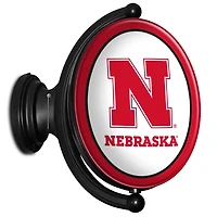 Nebraska Huskers 23'' x 21'' Illuminated Rotating Wall Sign