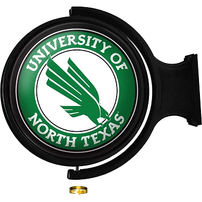 North Texas Mean Green 23'' x 21'' Team Illuminated Rotating Wall Sign