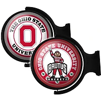 Ohio State Buckeyes 23'' x 21'' Team Logo Illuminated Rotating Wall Sign