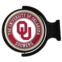 Oklahoma Sooners 23'' x 21'' Team Illuminated Rotating Wall Sign