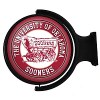 Oklahoma Sooners 23'' x 21'' Team Boomer Illuminated Rotating Wall Sign