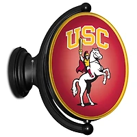 USC Trojans 23'' x 21'' Mascot Illuminated Rotating Wall Sign