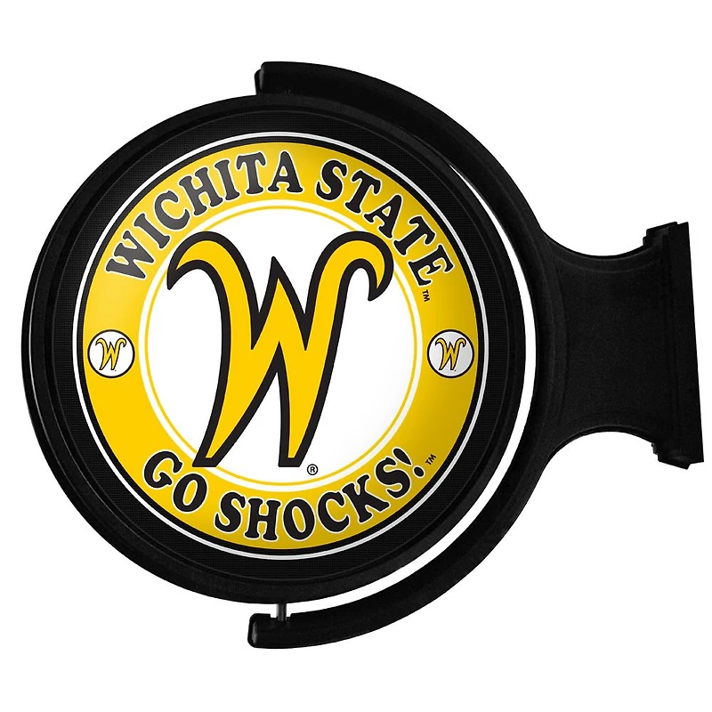 Wichita State Shockers 23'' x 21'' Team Illuminated Rotating Wall Sign