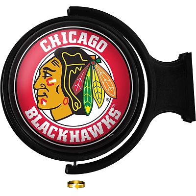 Chicago Blackhawks 23'' x 21'' Team Illuminated Rotating Wall Sign