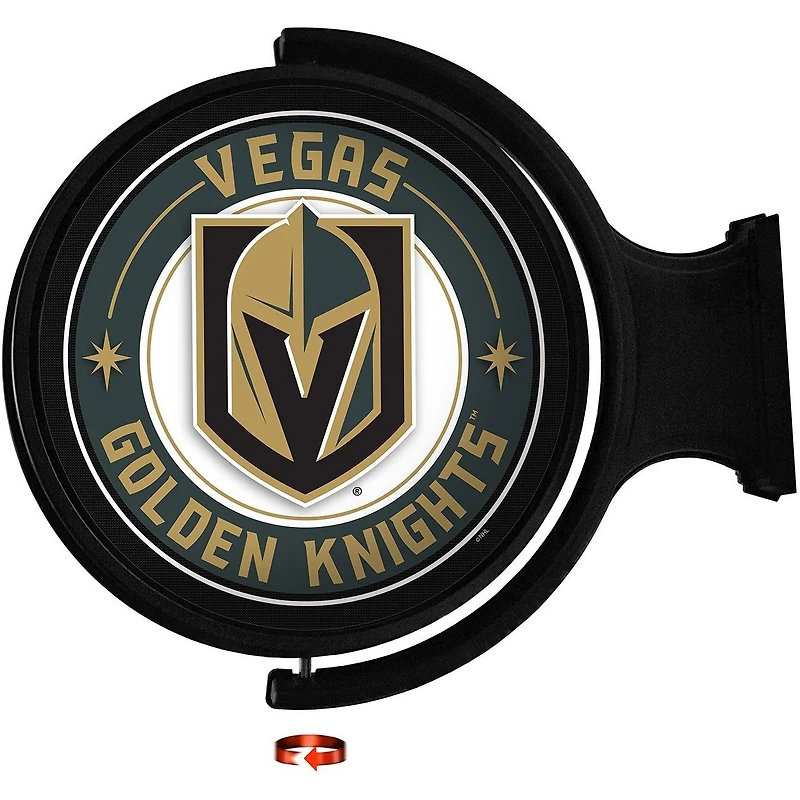 Vegas Golden Knights 23'' x 21'' Team Illuminated Rotating Wall Sign