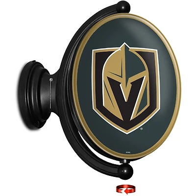 Vegas Golden Knights 23'' x 21'' Illuminated Rotating Wall Sign