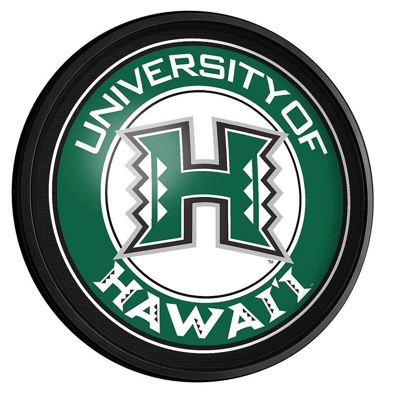 Hawaii Warriors 18'' x 18'' Slimline Illuminated Wall Sign