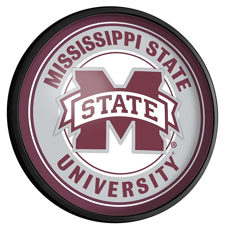 Mississippi State Bulldogs 18'' x 18'' Slimline Illuminated Wall Sign