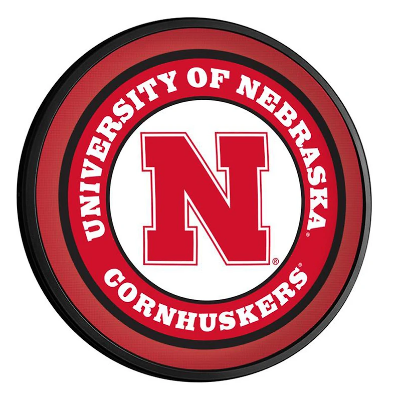Nebraska Huskers 18'' x 18'' Slimline Illuminated Wall Sign