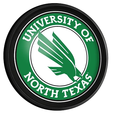 North Texas Mean Green 18'' x 18'' Slimline Illuminated Wall Sign