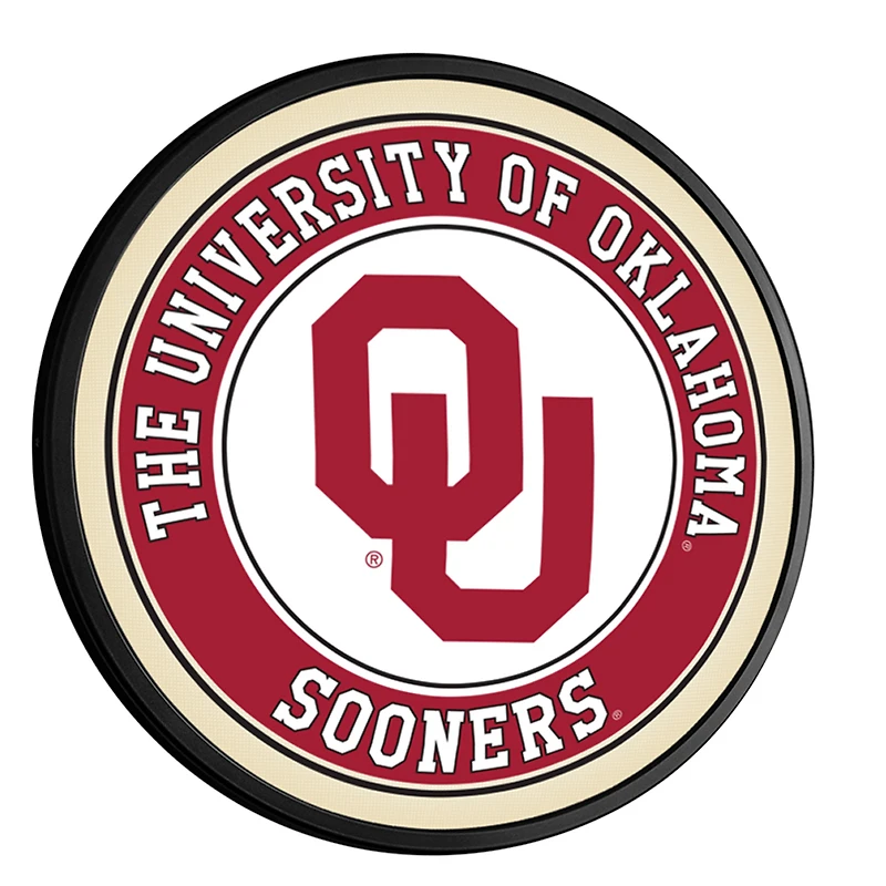 Oklahoma Sooners 18'' x 18'' Slimline Illuminated Wall Sign