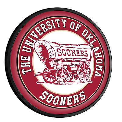 Oklahoma Sooners 18'' x 18'' Boomer Slimline Illuminated Wall Sign