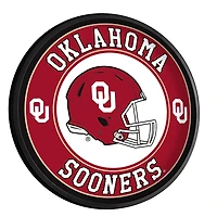 Oklahoma Sooners 18'' x 18'' Helmet Slimline Illuminated Wall Sign
