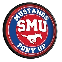 SMU Mustangs 18'' x 18'' Slimline Illuminated Wall Sign