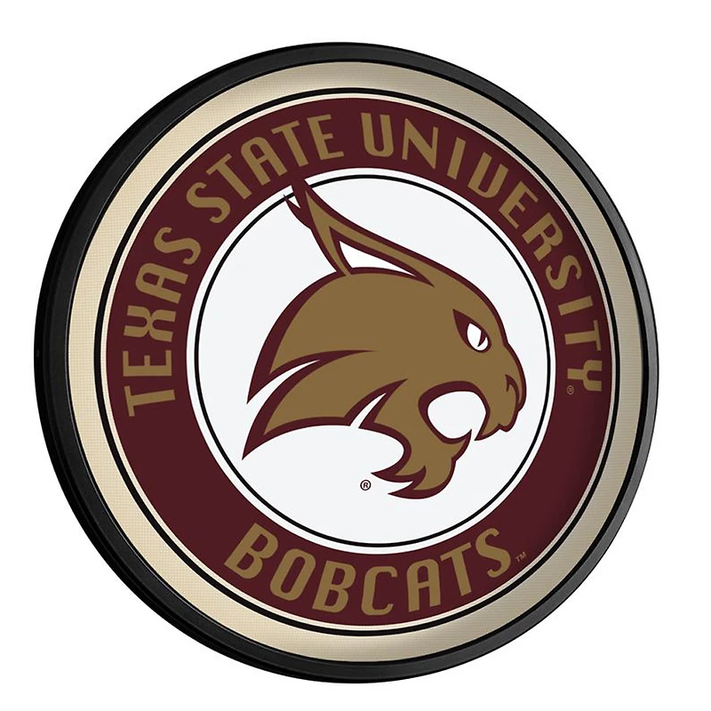 Texas State Bobcats 18'' x 18'' Slimline Illuminated Wall Sign