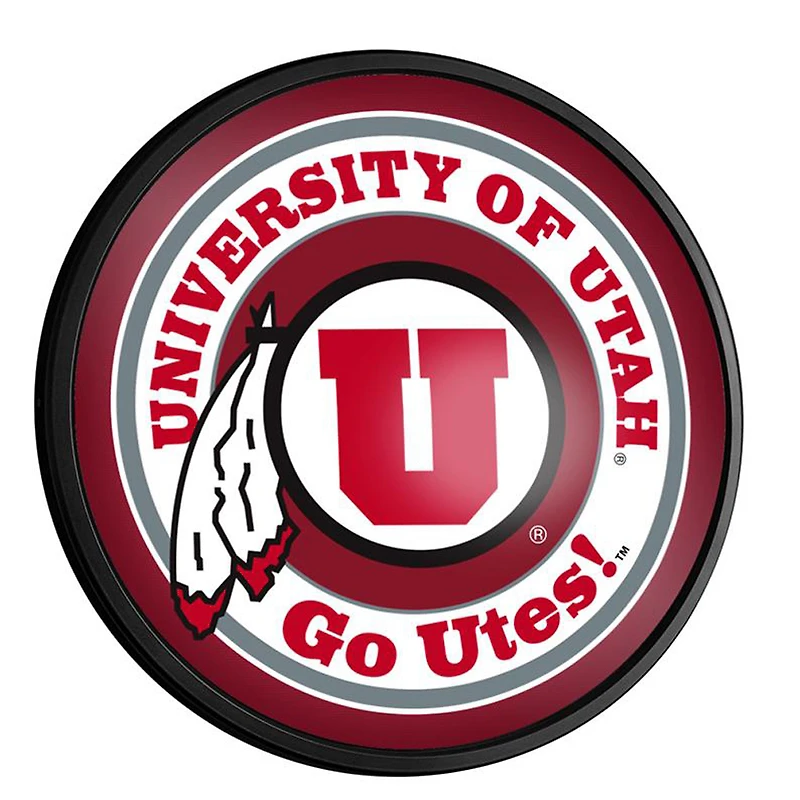 Utah Utes 18'' x 18'' Slimline Illuminated Wall Sign