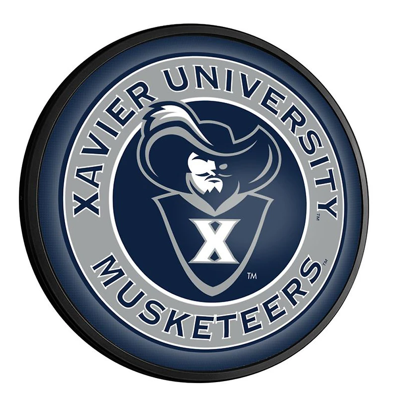 Xavier Musketeers 18'' x 18'' Mascot Slimline Illuminated Wall Sign
