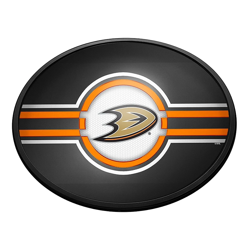 Anaheim Ducks 18'' x 14'' Team Color Slimline Illuminated Wall Sign