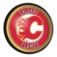 Calgary Flames 18'' x 18'' Slimline Illuminated Wall Sign