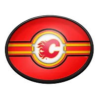 Calgary Flames 18'' x 14'' Team Color Slimline Illuminated Wall Sign
