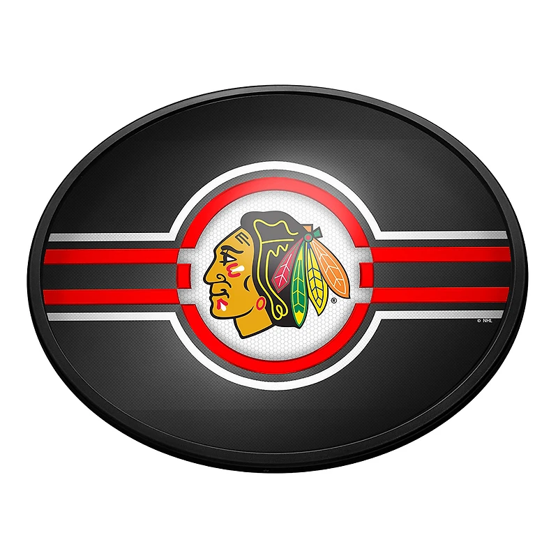 Chicago Blackhawks 18'' x 14'' Team Color Slimline Illuminated Wall Sign