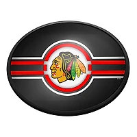 Chicago Blackhawks 18'' x 14'' Team Color Slimline Illuminated Wall Sign