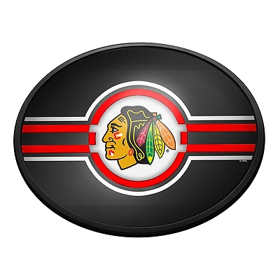 Chicago Blackhawks 18'' x 14'' Team Color Slimline Illuminated Wall Sign