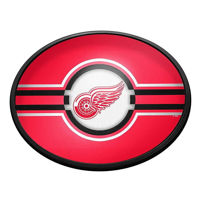 Detroit Red Wings 18'' x 14'' Team Color Slimline Illuminated Wall Sign