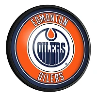 Edmonton Oilers 18'' x 18'' Slimline Illuminated Wall Sign