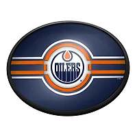 Edmonton Oilers 18'' x 14'' Team Color Slimline Illuminated Wall Sign