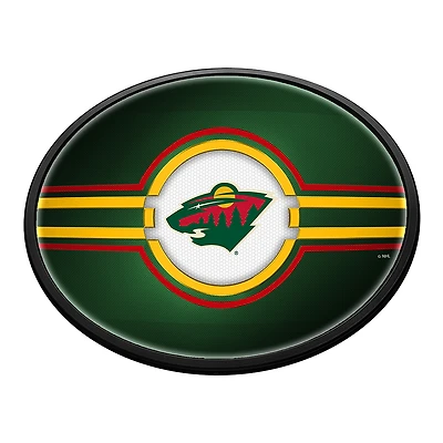 Minnesota Wild 18'' x 14'' Team Color Slimline Illuminated Wall Sign