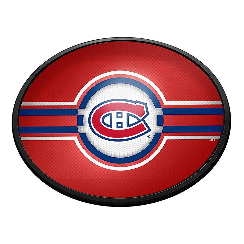 Montreal Canadiens 18'' x 14'' Team Color Slimline Illuminated Wall Sign