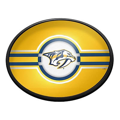 Nashville Predators 18'' x 14'' Team Color Slimline Illuminated Wall Sign