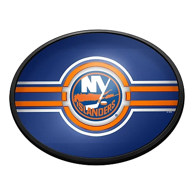 New York Islanders 18'' x 14'' Team Color Slimline Illuminated Wall Sign