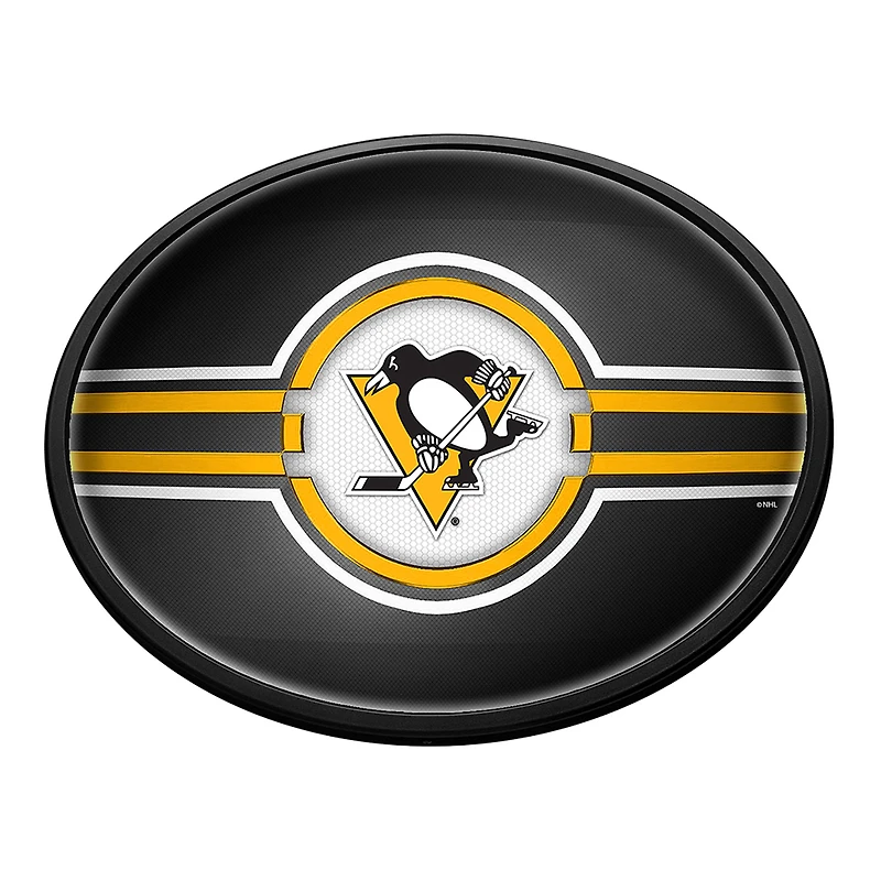 Pittsburgh Penguins 18'' x 14'' Team Color Slimline Illuminated Wall Sign