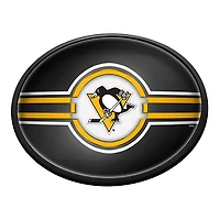 Pittsburgh Penguins 18'' x 14'' Team Color Slimline Illuminated Wall Sign