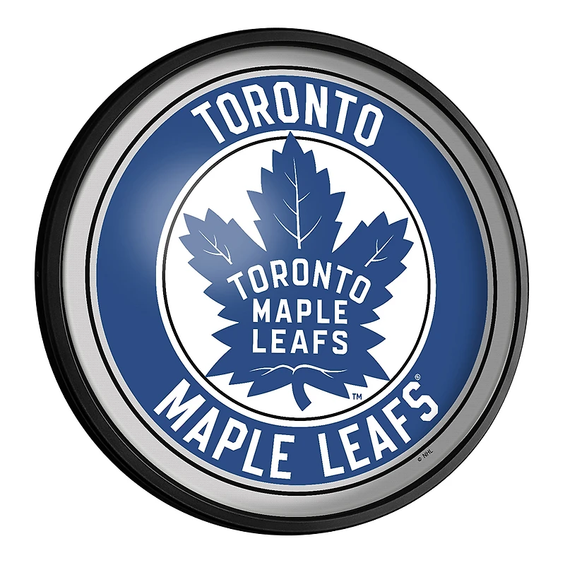 Toronto Maple Leafs 18'' x 18'' Slimline Illuminated Wall Sign