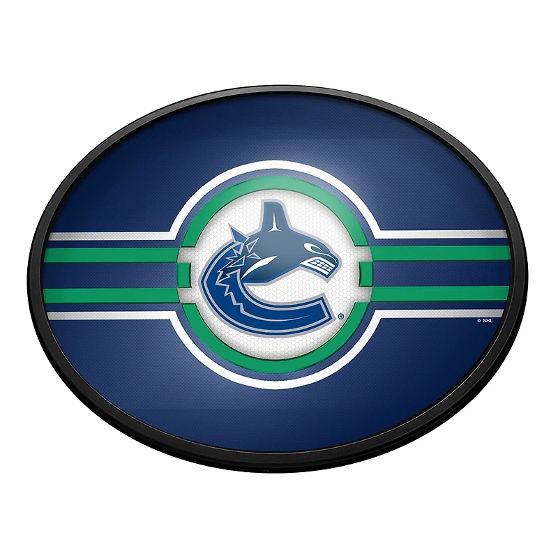 Vancouver Canucks 18'' x 14'' Team Color Slimline Illuminated Wall Sign