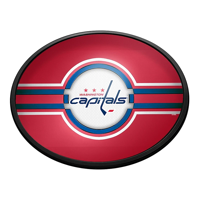 Washington Capitals 18'' x 14'' Team Color Slimline Illuminated Wall Sign