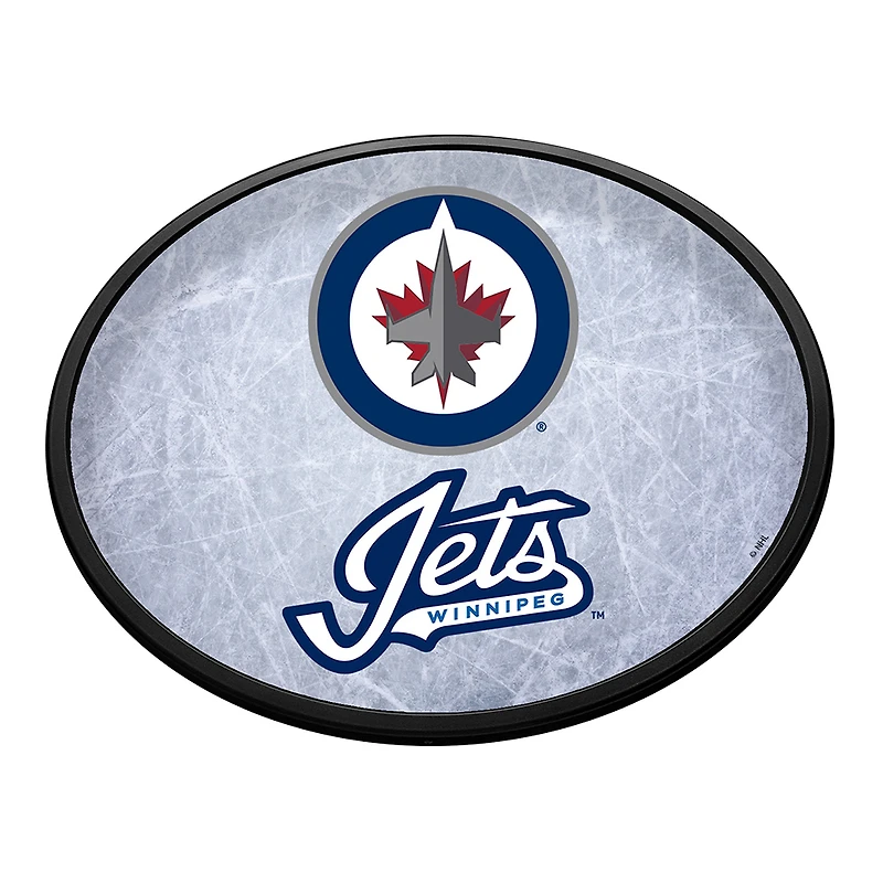 Winnipeg Jets 18'' x 14'' Team Slimline Illuminated Wall Sign